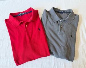 U.S. Polo Assn. Ultimate Pique Lot of 2 Polo Short Sleeve Shirts Men’s Size 4XL